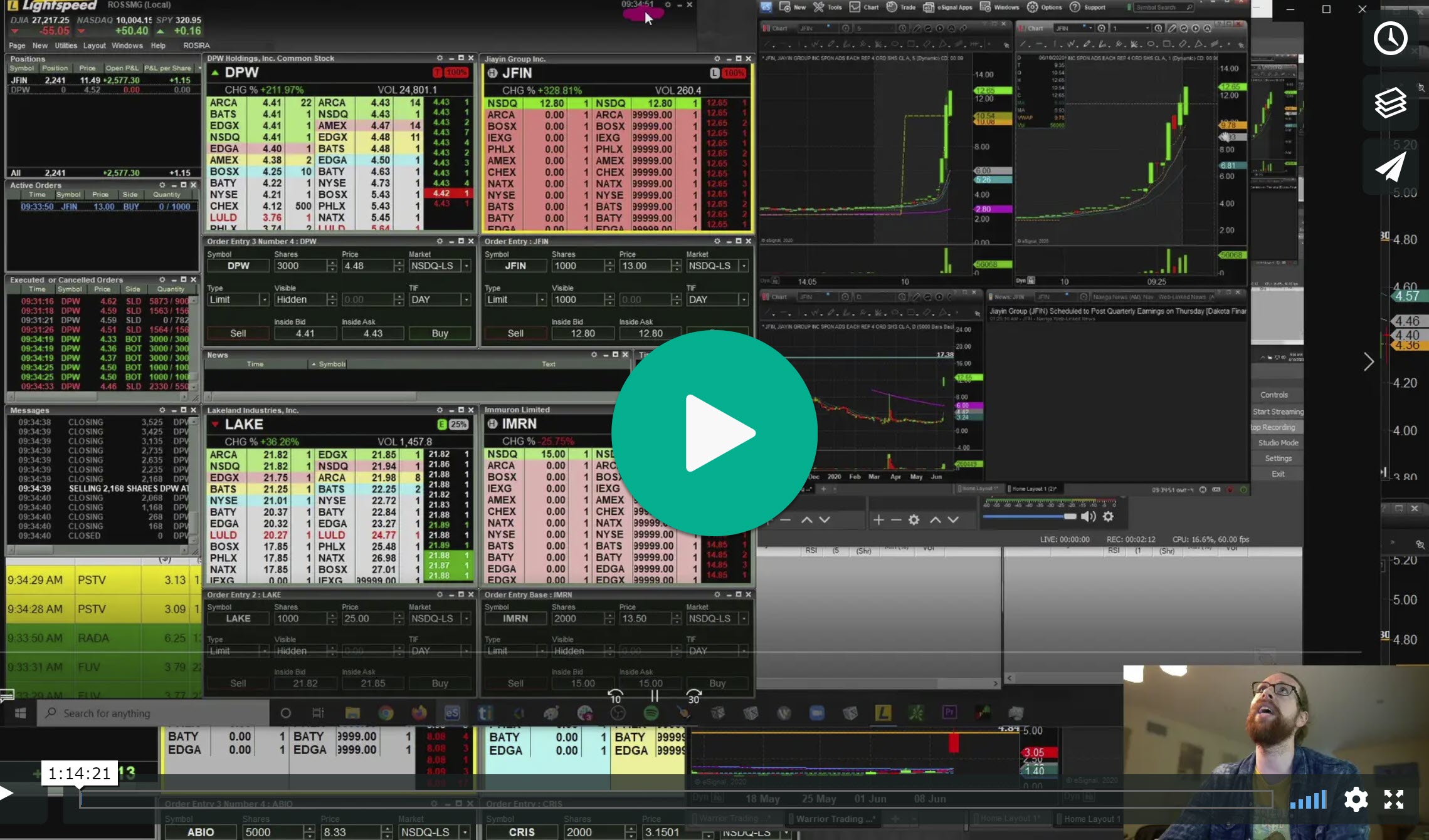 Watch Ross's $132k day