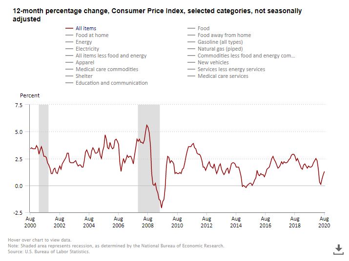 Cpi Index Usa Live