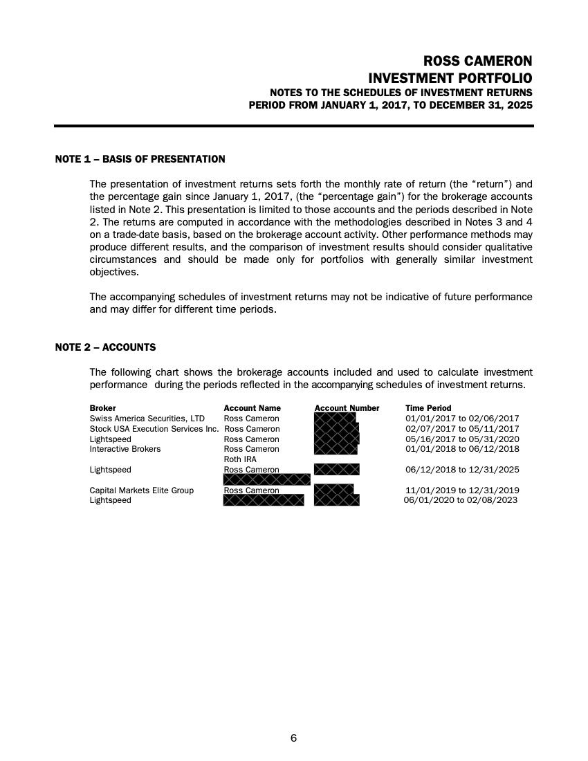 Financial Statement page 6